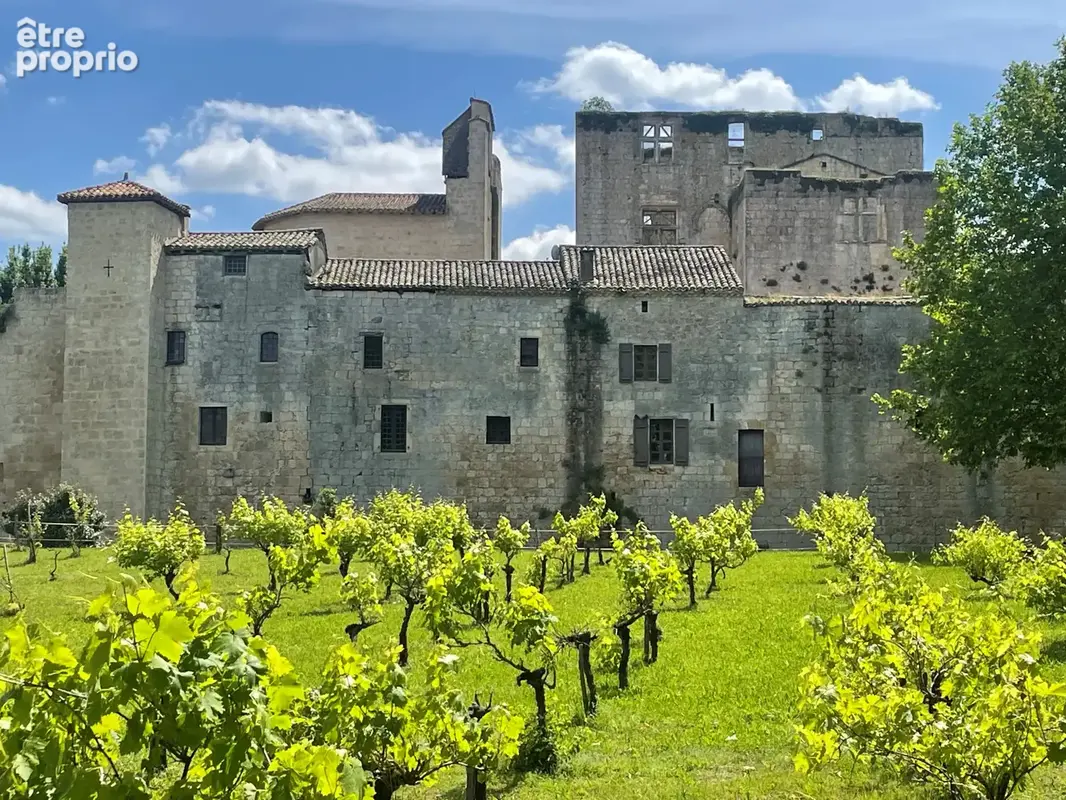 Château du XIII ème à restaurer  situé dans le petit village fortifié de Larressingle - photo 6