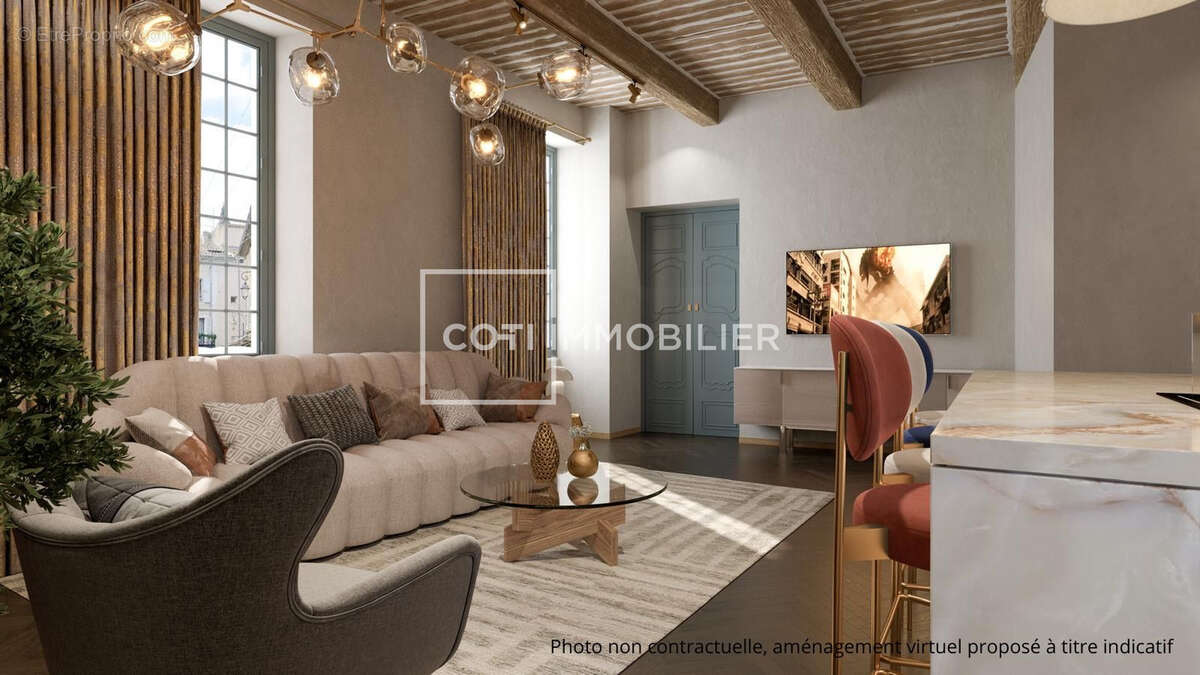 Appartement de caractere au coeur de lourmarin - place de l'ormeau - photo 3