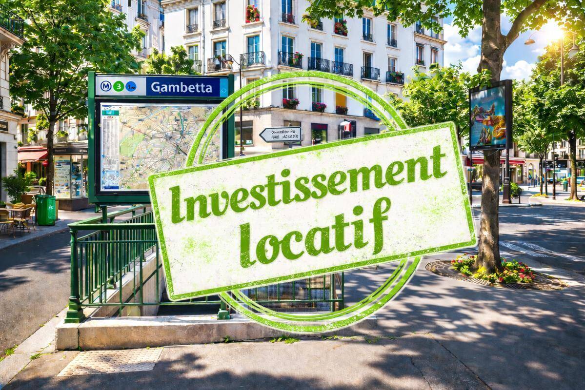 Appartement à PARIS-20E