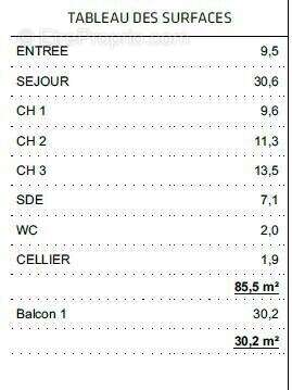 Appartement à MILLAU