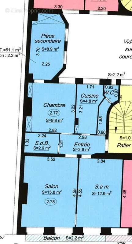 Appartement à PARIS-11E