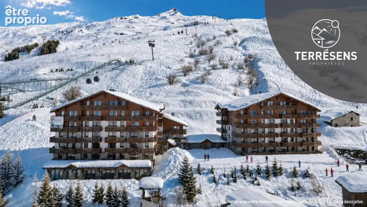 Appartement t3 - résidence les chalets de l'adonis aux ménuires - photo 3