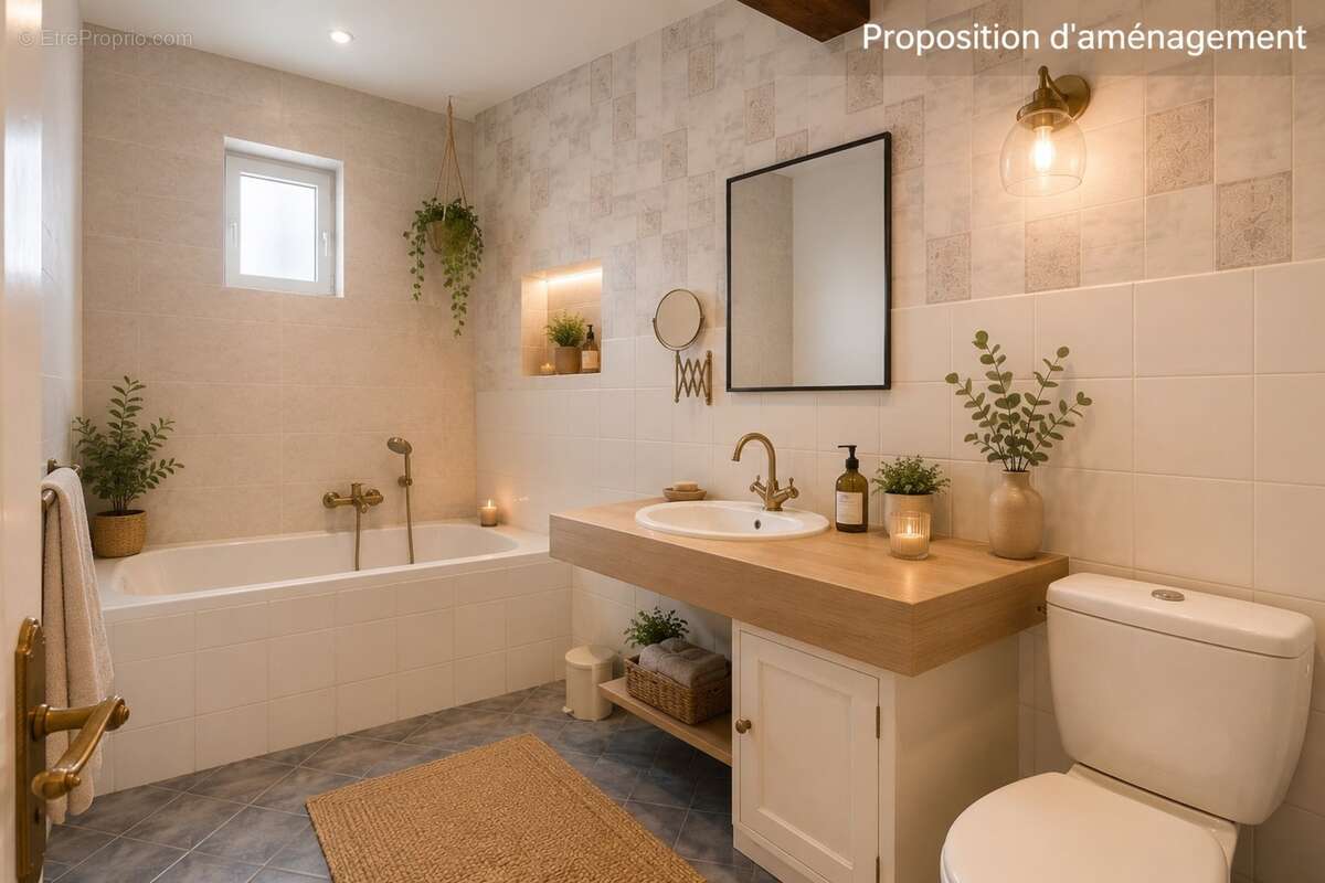 Maison de caractère 186 m² – 5 chambres dont 4 suites parentales – Terrasse – Causses-et-Veyran - photo 12