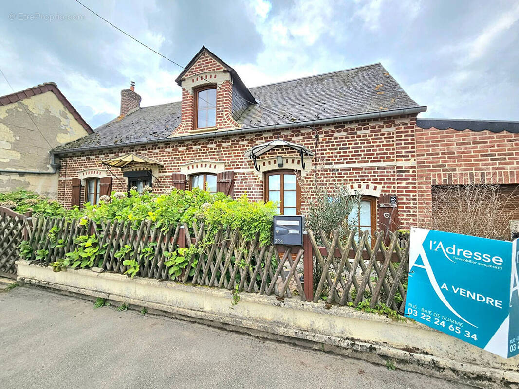 Maison à CRECY-EN-PONTHIEU