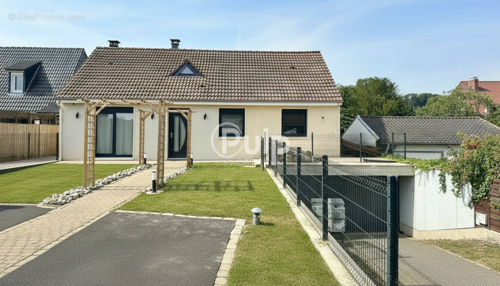 Semi plain pied - individuel - 4 chambres - jardin - sous sol complet - photo 1
