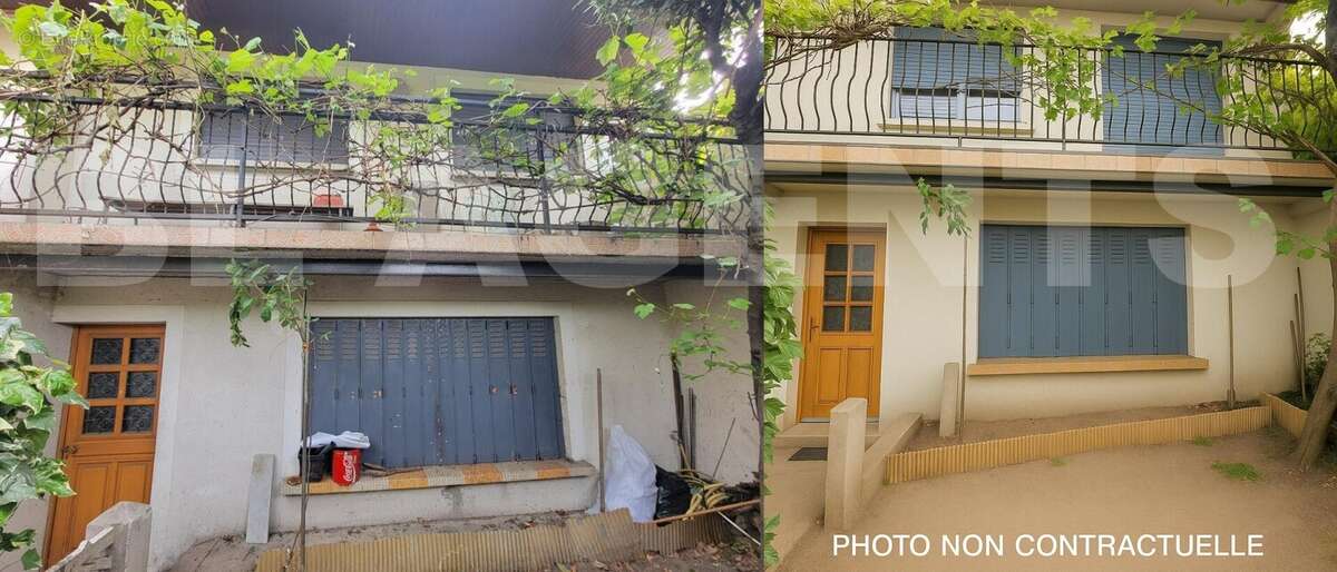 avant_apres_facade - Maison à MONTREUIL