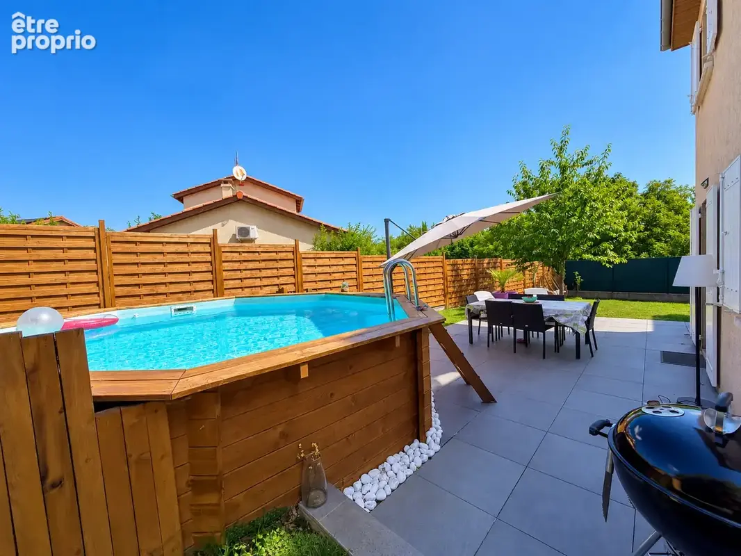 DARDILLY   MAISON FAMILIALE  95 m2 + Garage - terrain 625 m2. - photo 3