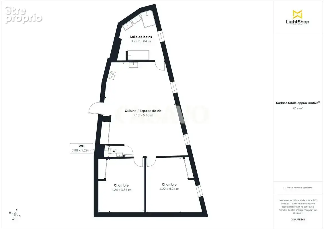 Vente Appartement 3 pièces de 75m² - 69001 Lyon - photo 6