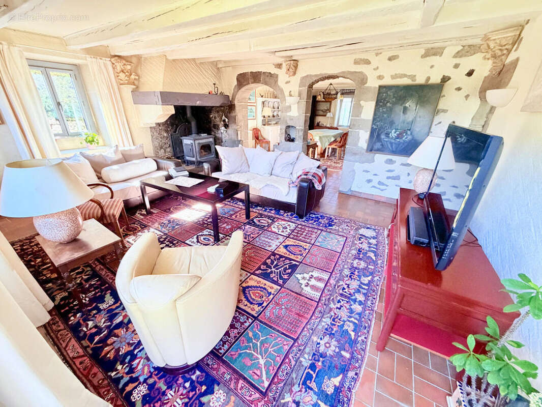 salon (3) - Maison à PRESILLY