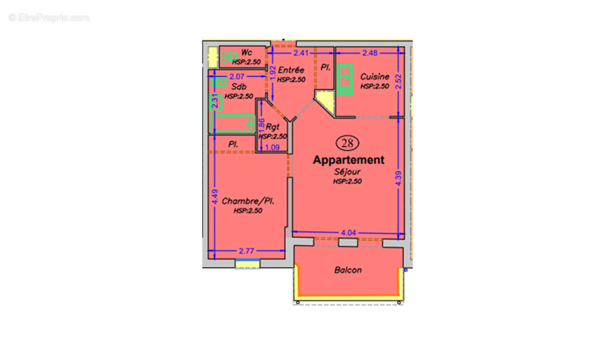 Appartement à COGNAC