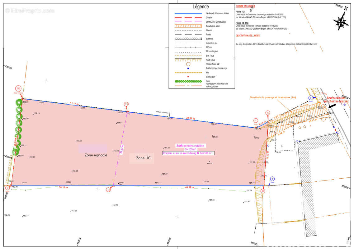 Photo 2 - Terrain à FRONTON
