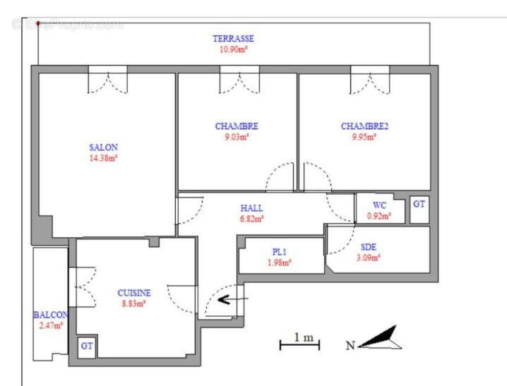 Appartement à MARSEILLE-14E