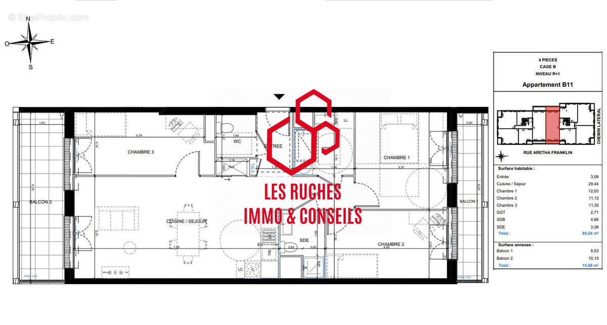 Appartement à BONDY