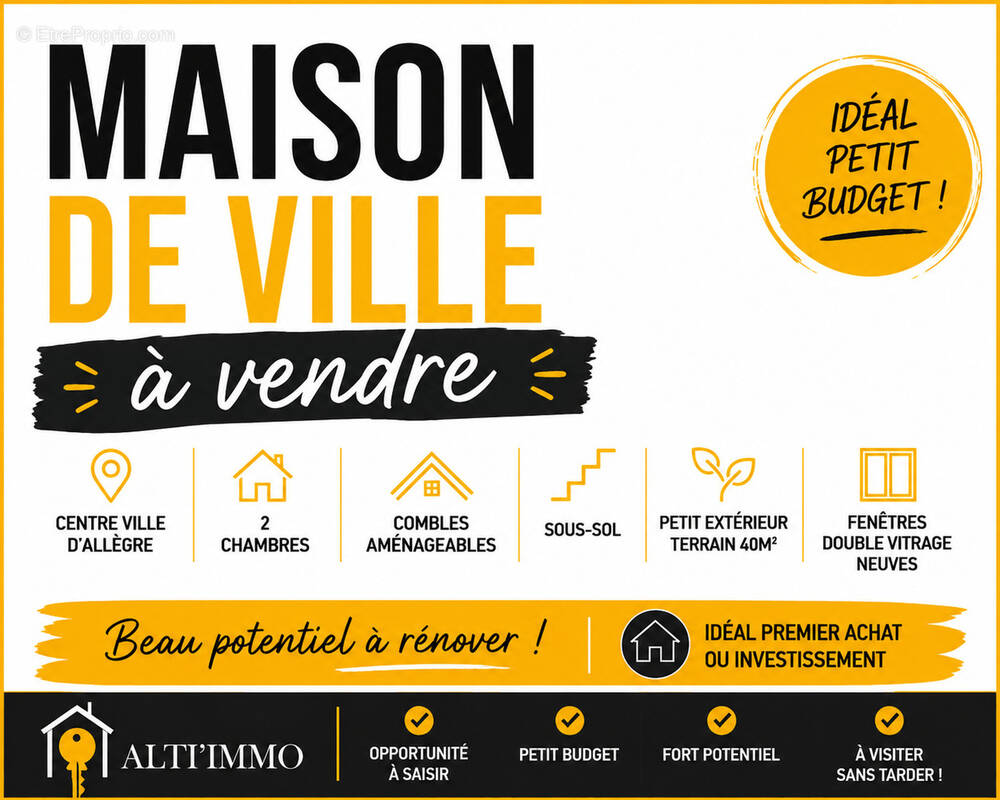 Maison à ALLEGRE