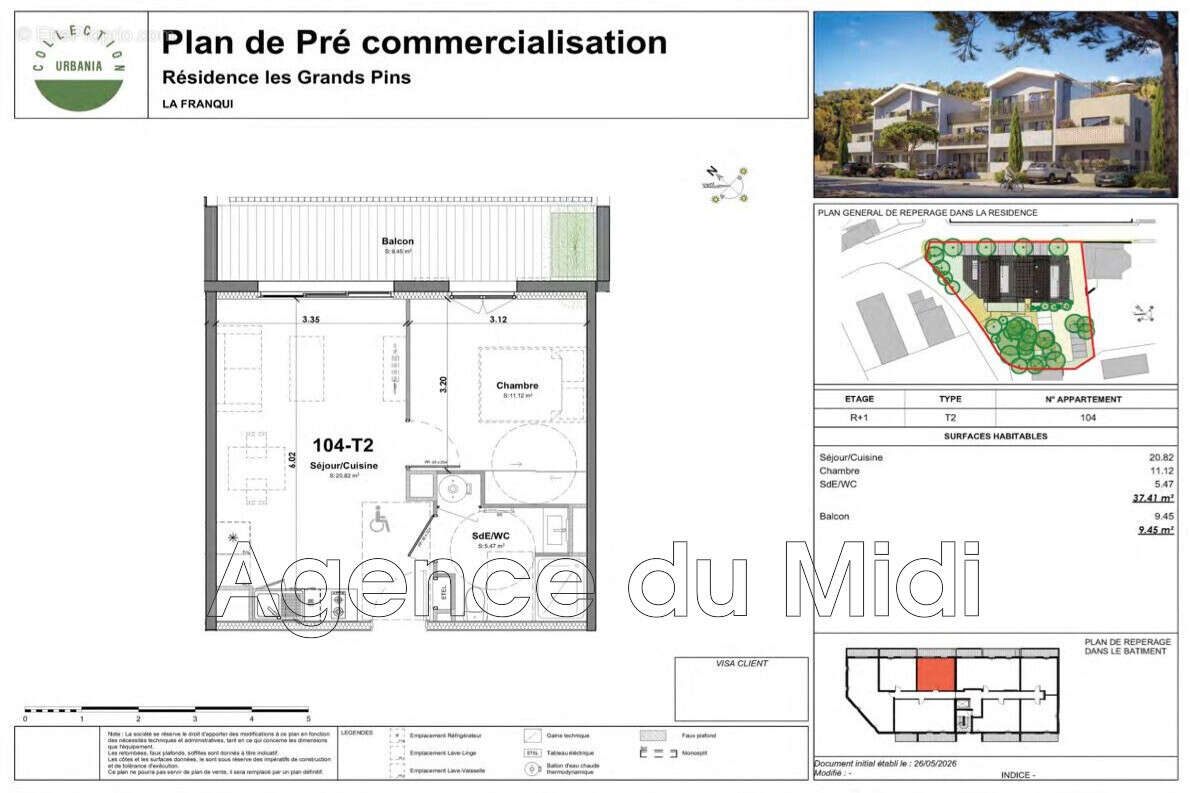 Appartement 37 m² à Leucate  - photo 4