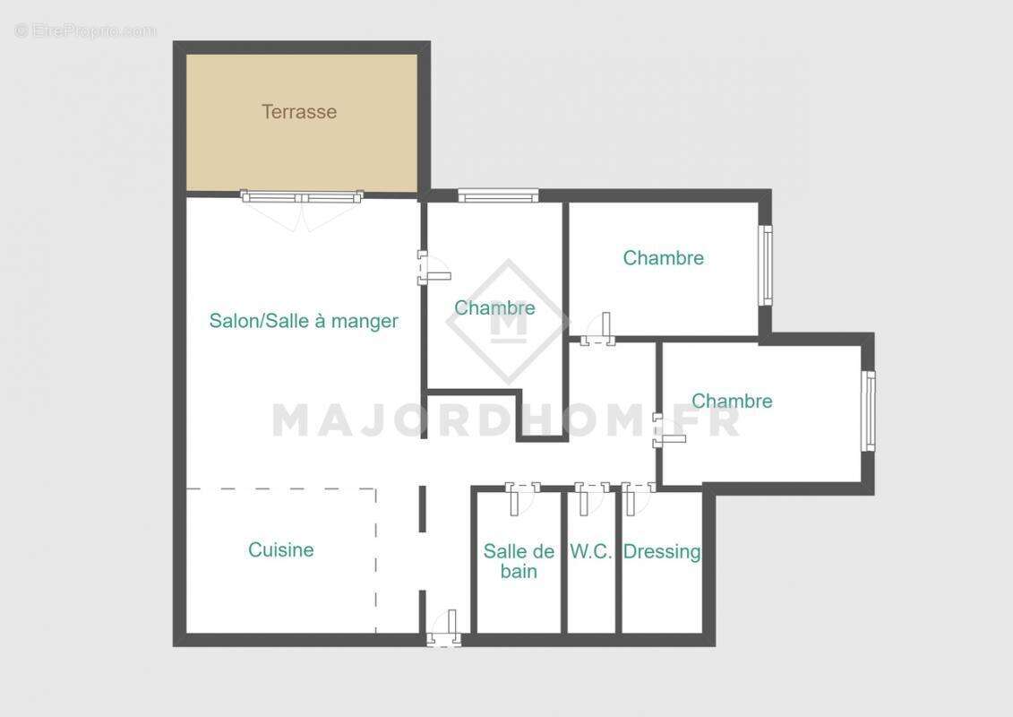 Appartement à MARSEILLE-10E