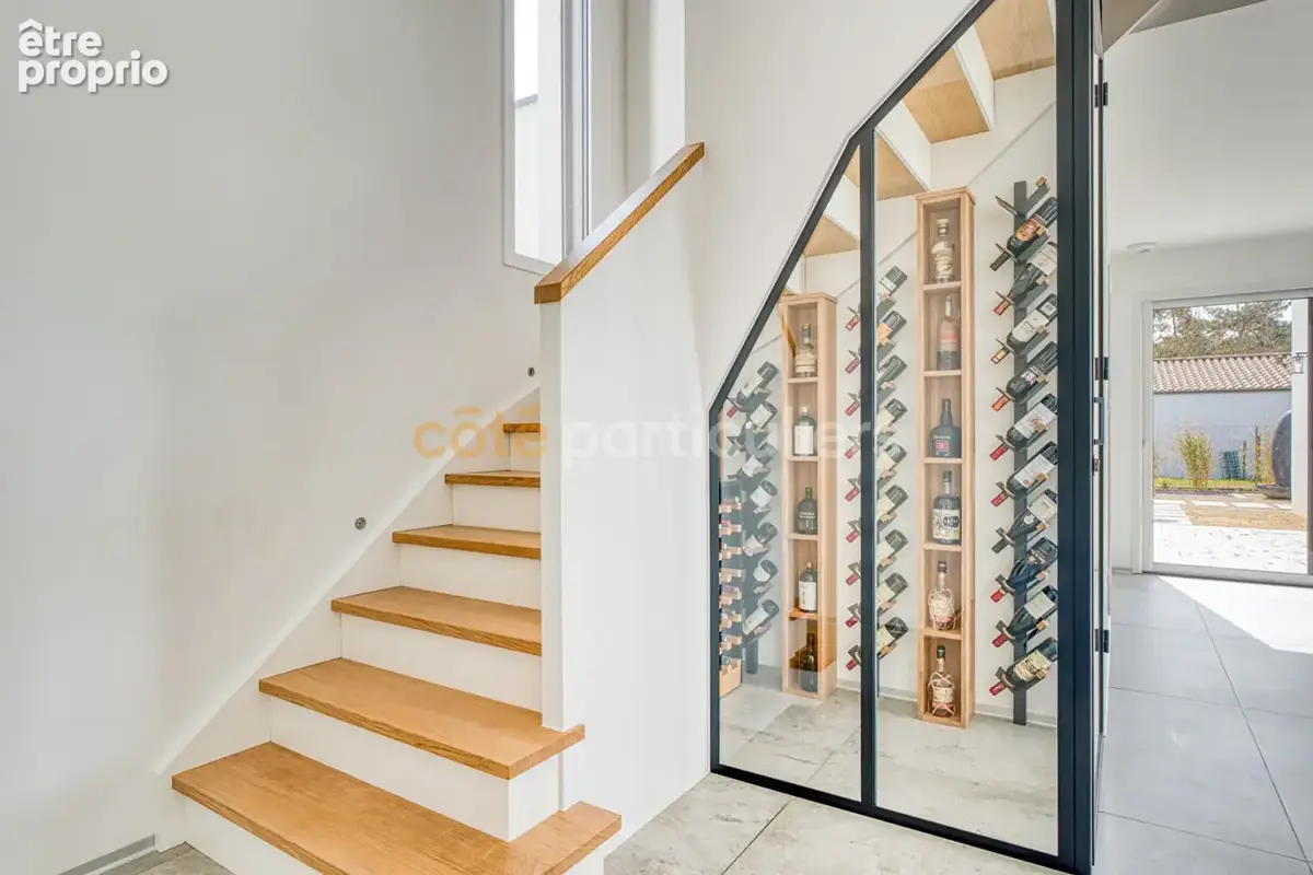 Saint-hilaire-de-riez -- maison contemporaine 180m2 -- 5 chambres -- villa familiale avec piscine -- jardin paysagé et garage -- - photo 8