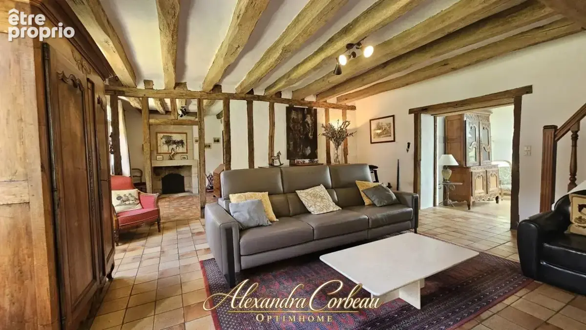 Propriété de caractère – longère en tuffeau de 1650 neuille pont pierre (37) - photo 11