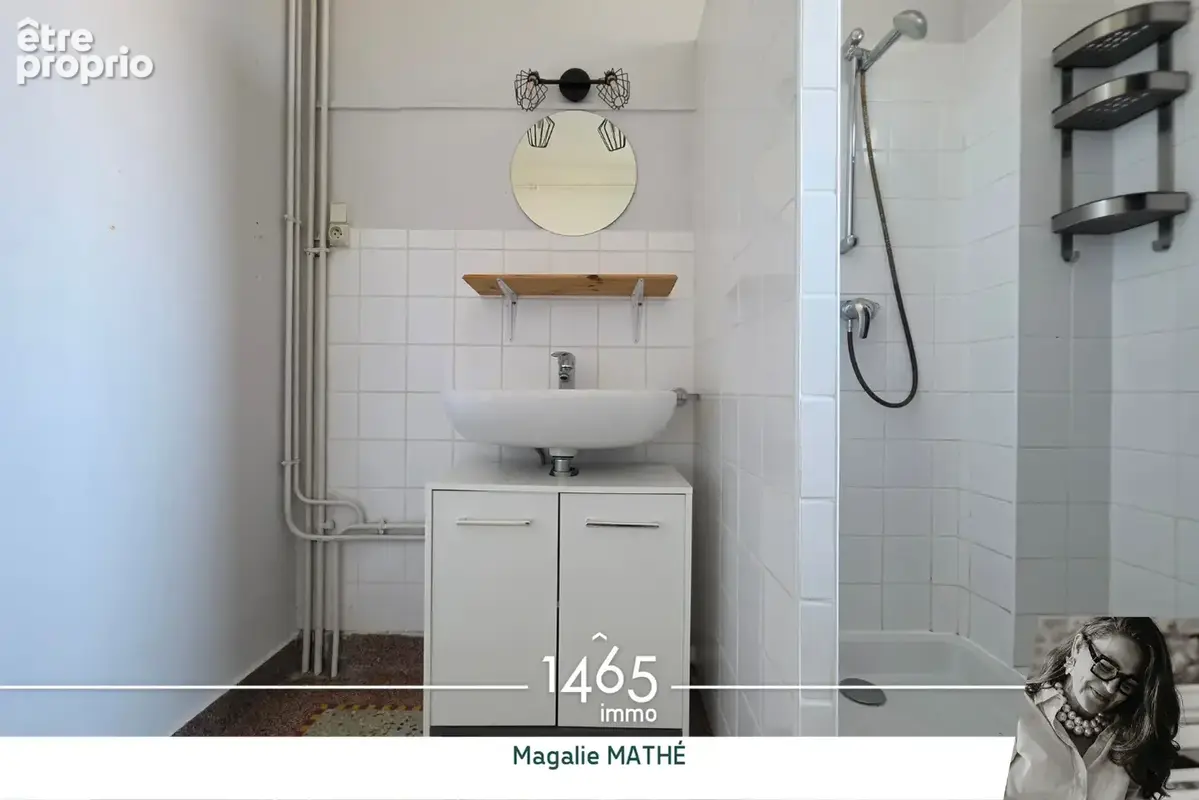 Maison des années 50 divisée en deux lots, en monopropriété, avec jardin, garage - Vallières - photo 6
