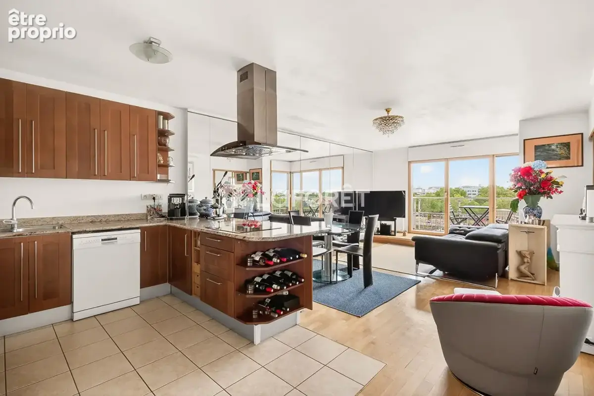 BNF Vue Seine avec balcon Appartement Paris 4 pièces 84 m2 - photo 2