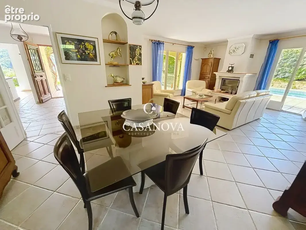 VUES PANORAMIQUES - Villa sur 2000 m² de terrain avec PISCINE - Belles pièces à vivre, 4 chambres dont 1 en RdC - 35 mn MONTPELL - photo 4
