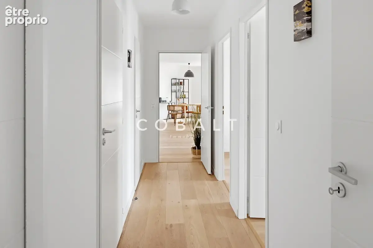 T4 de 100 m2 avec terrasse de 66 m2   Lumineux en hiver, agréable en été ! - photo 4
