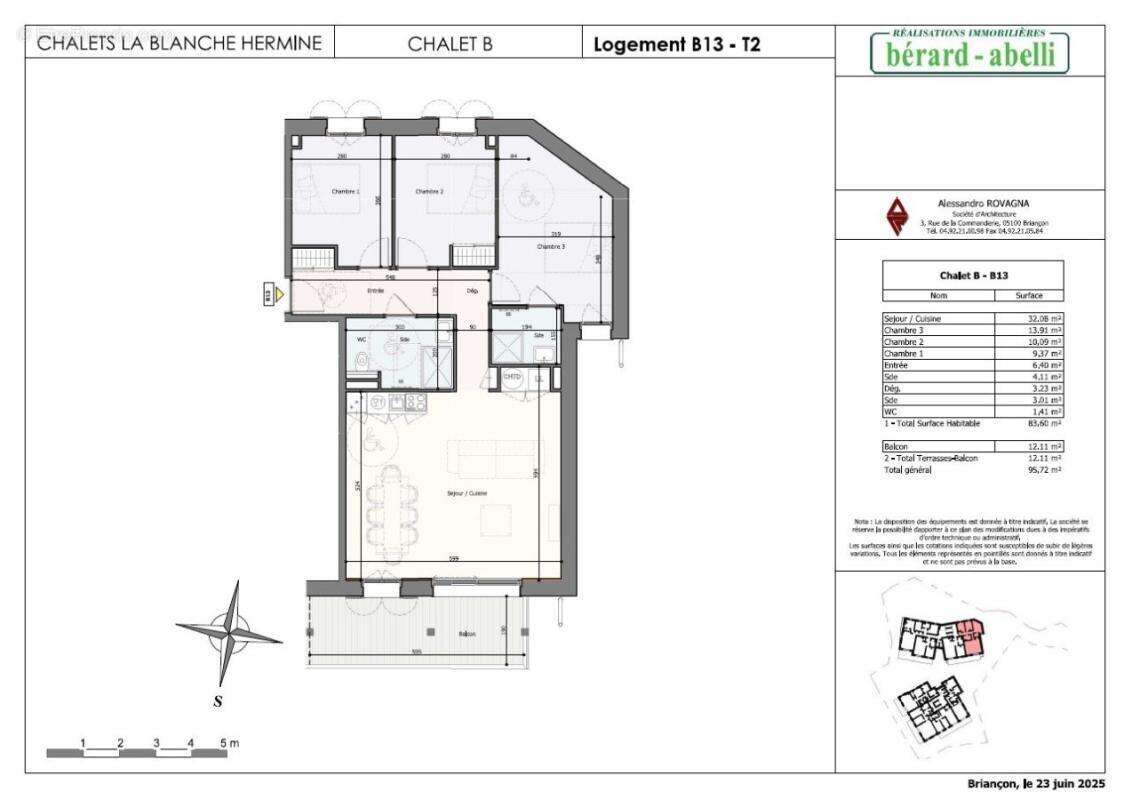 Appartement à SAINT-CHAFFREY
