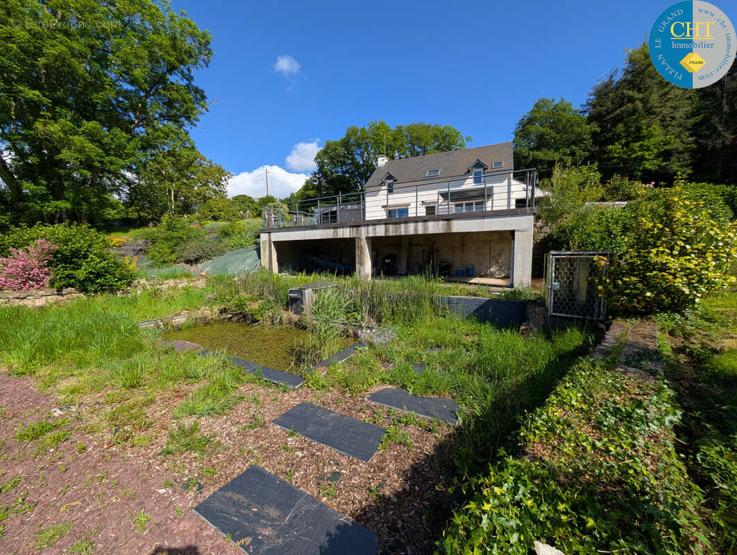 Exclusivité : magnifique maison et son étang privatif   paimpont (35380) avec cht immobilier - photo 33