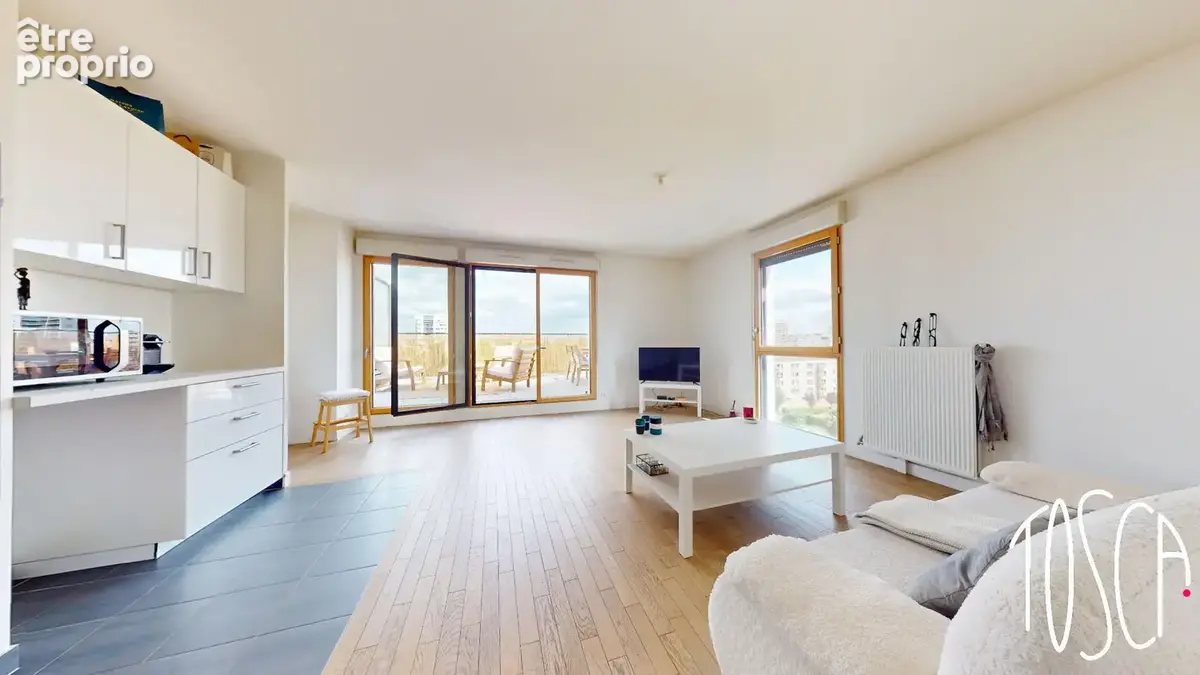 Exclusivite - thiais - appartement 3 pieces  de 62 m² avec terrasse de 17 m² - parking - photo 3
