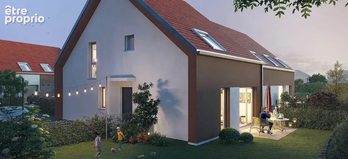 Maison neuve 4P 83m2 hab 100m2 sol Garage et parking jardin terrasse sud - photo 6