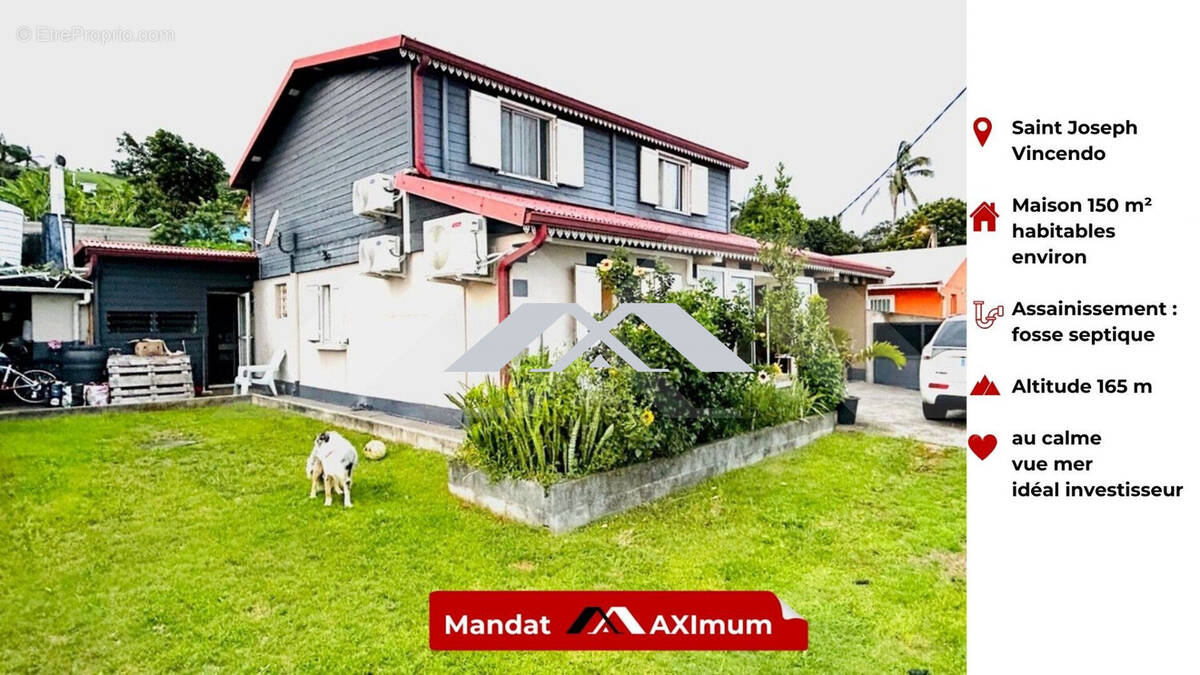Maison à SAINT-JOSEPH