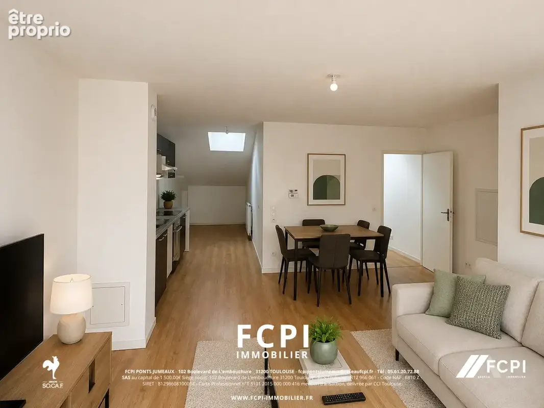 Appartement trois pièces de 64m2 situé à Cenon. - photo 3