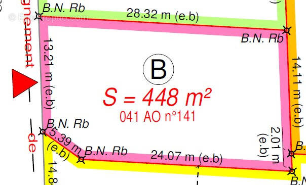 Terrain à BELIN-BELIET
