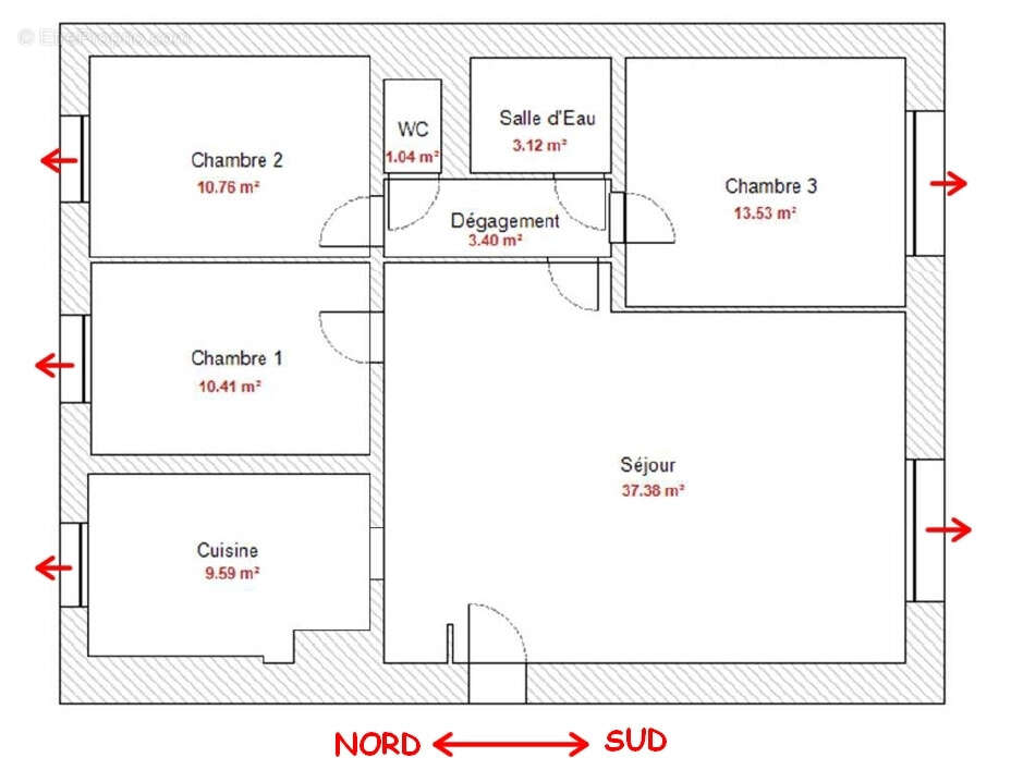 Appartement à TASSIN-LA-DEMI-LUNE