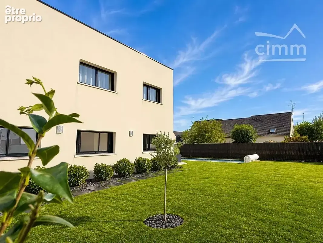 Maison contemporaine de 2022 avec piscine – Saint-Gervais-la-Forêt - photo 22