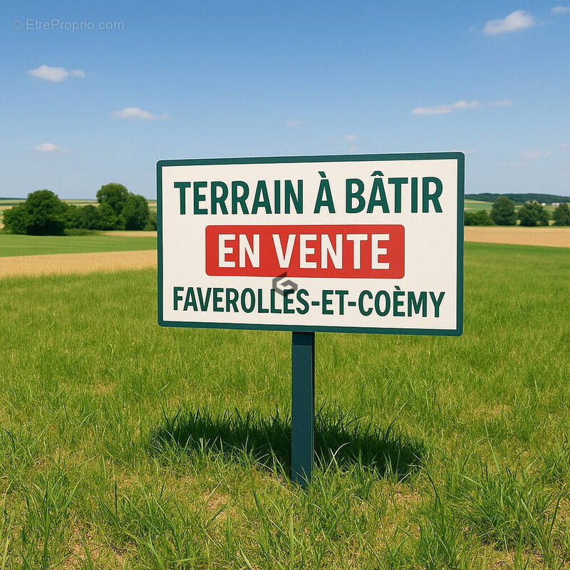 Terrain à FAVEROLLES-ET-COEMY