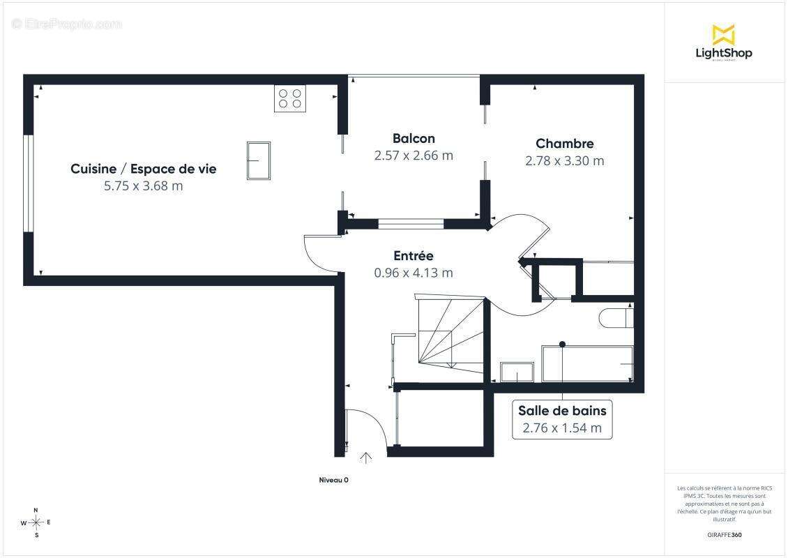 3 pièces Duplex avec patio intérieur - Rue Des Fauvettes, Bordeaux - photo 16