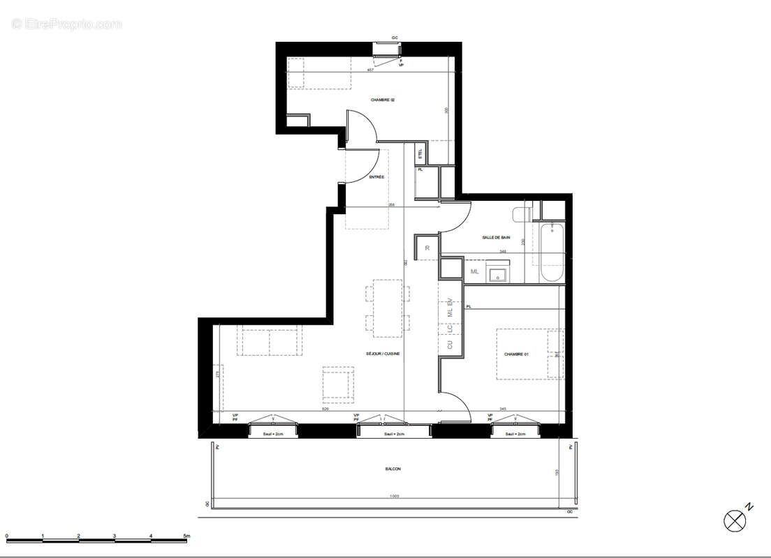 Appartement à TOULOUSE