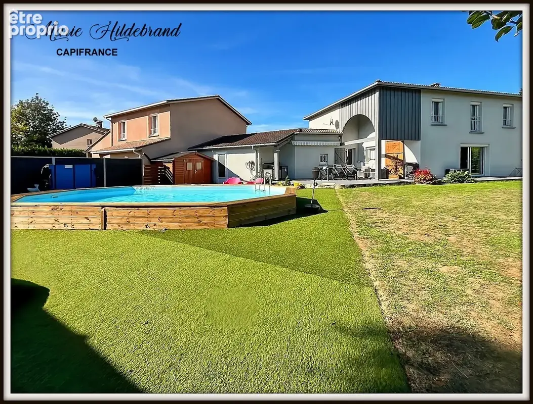 Maison familiale 150m² - 5 chambres avec jardin & piscine - quartier la saleve - photo 2