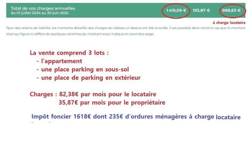 Appartement à AMIENS