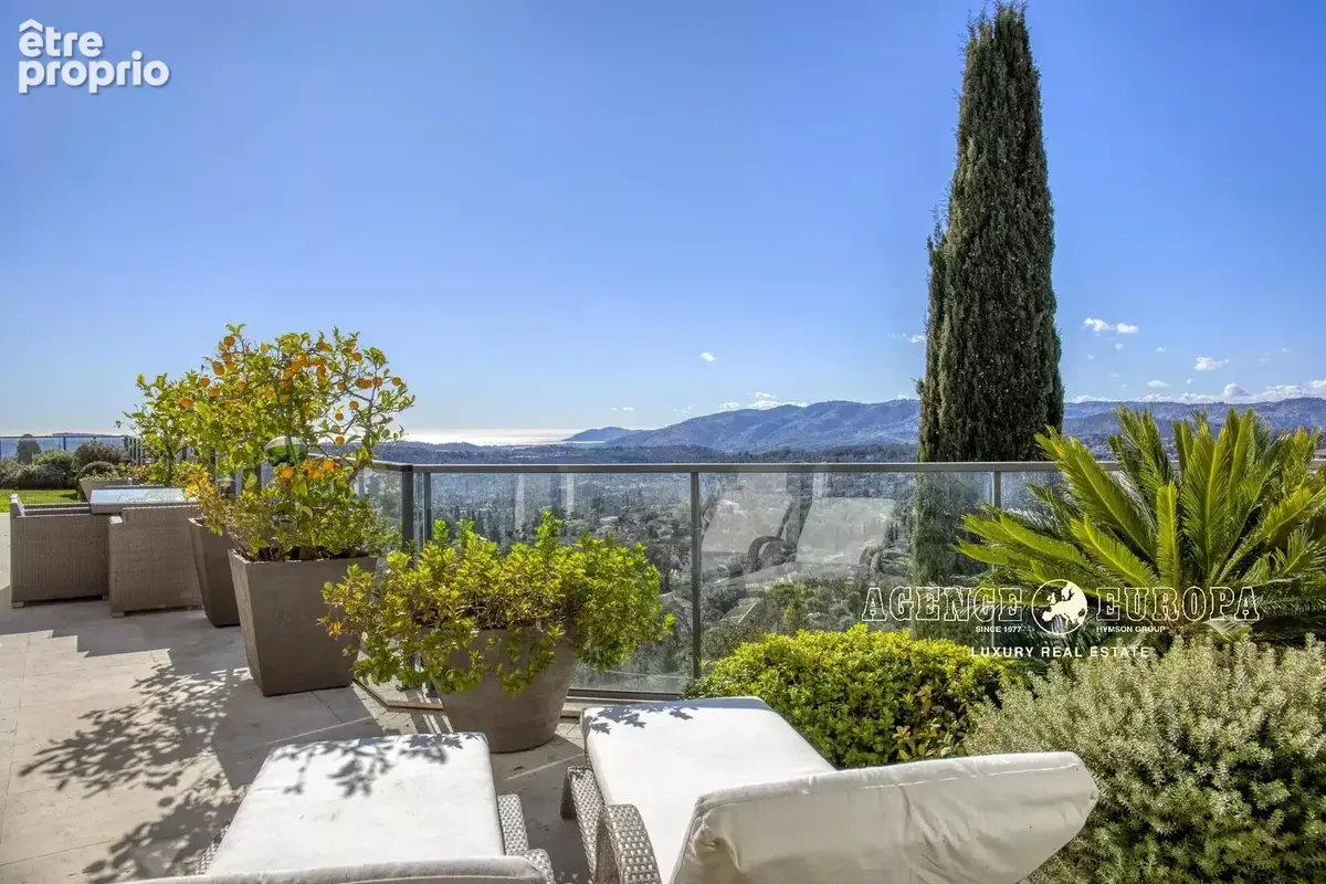 Arrière pays cannois - penthouse - vue mer - photo 2