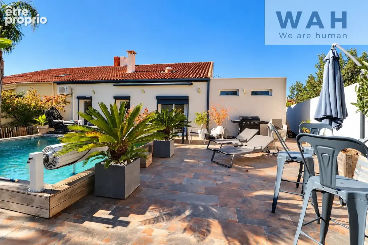 Vente villa rénovée 6 pièces avec piscine à baillargues (34670) - photo 2