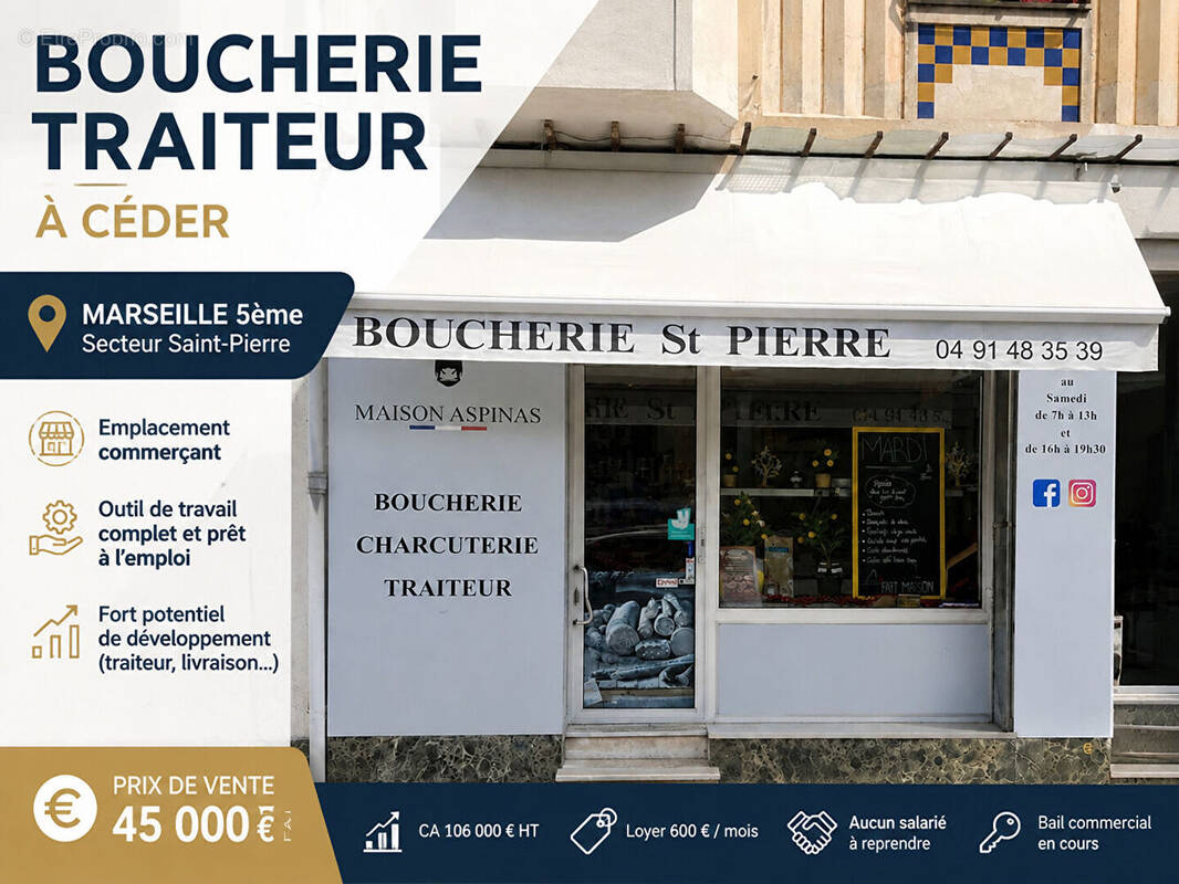 Commerce à MARSEILLE-5E