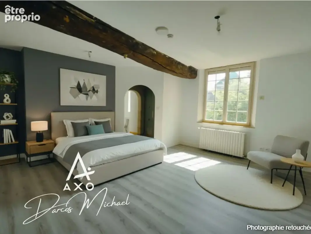 Immeuble de caractère  ~375 m²  Maison principale, 3 appartements loués, local professionnel  Beaufort-en-Anjou - photo 21