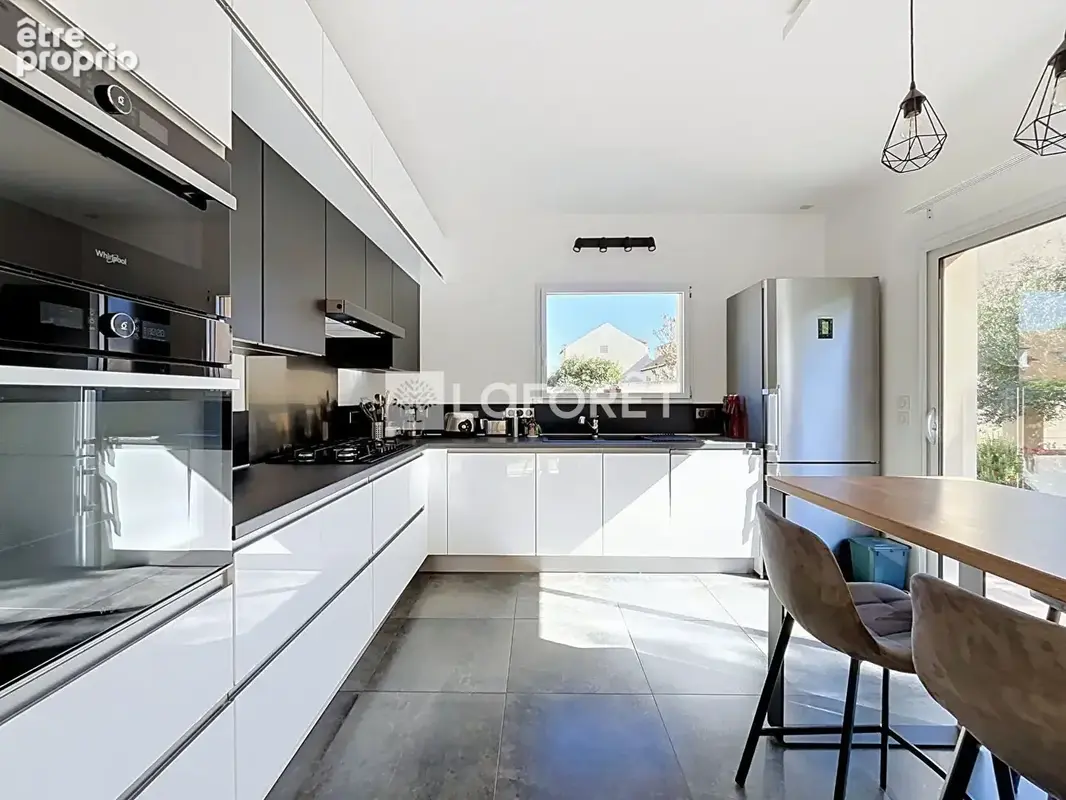 Montesson - maison d'architecte 183 m² - 4 chambres - jardin - garage 3 voitures - photo 5