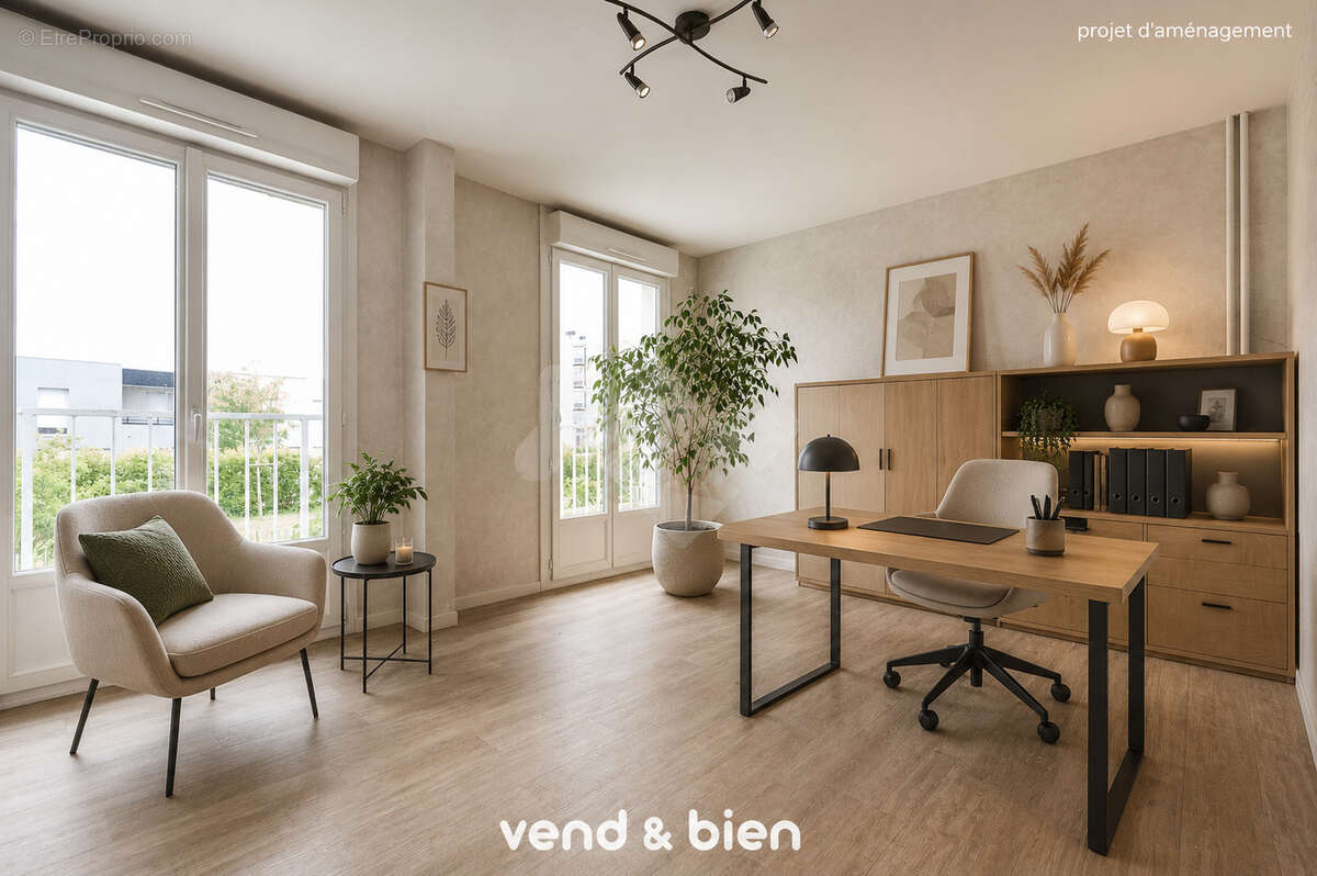 Appartement T6 de 96 m2, familiale ou profession libérale - photo 13
