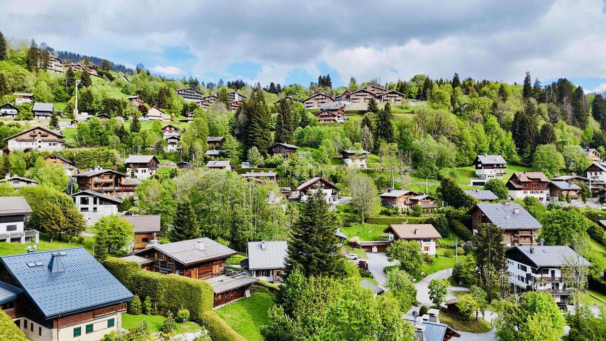 vue village drone (2) - Appartement à MEGEVE