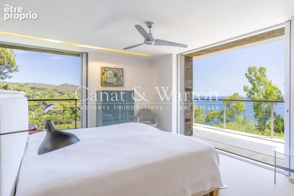 À gigaro: à quelques pas de la plage, villa contemporaine avec vue mer & piscine - photo 6
