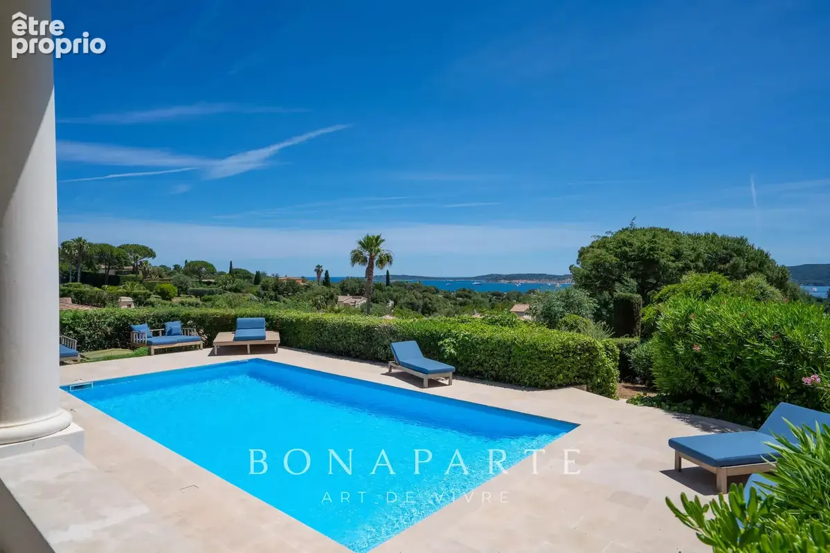 GRIMAUD - Propriété style Belle Epoque - Vue mer face à Saint-Tropez - photo 17