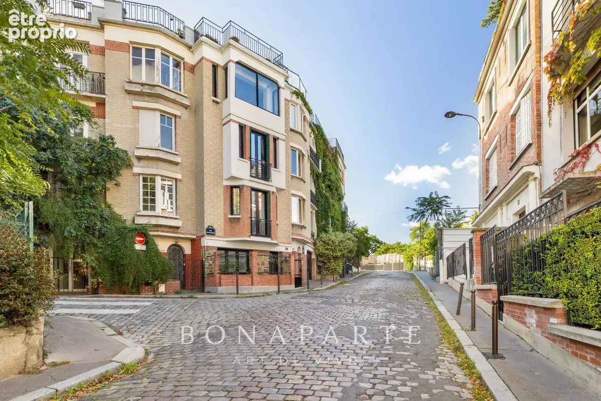 Paris 19 - Butte Bergeyre - Dernier étage - Rare duplex de 89m2 avec terrasse panoramique de 50m2 - photo 13